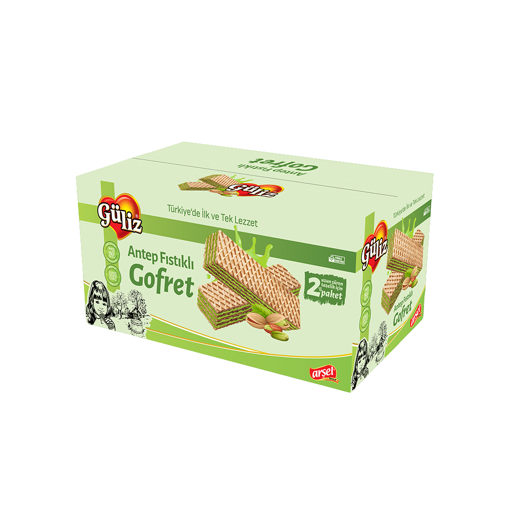 Antep Fıstıklı Gofret - 400gr