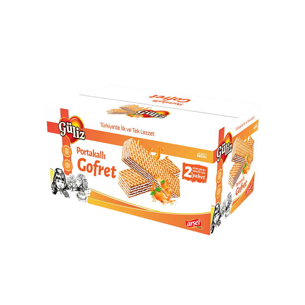 Portakallı Gofret - 400gr