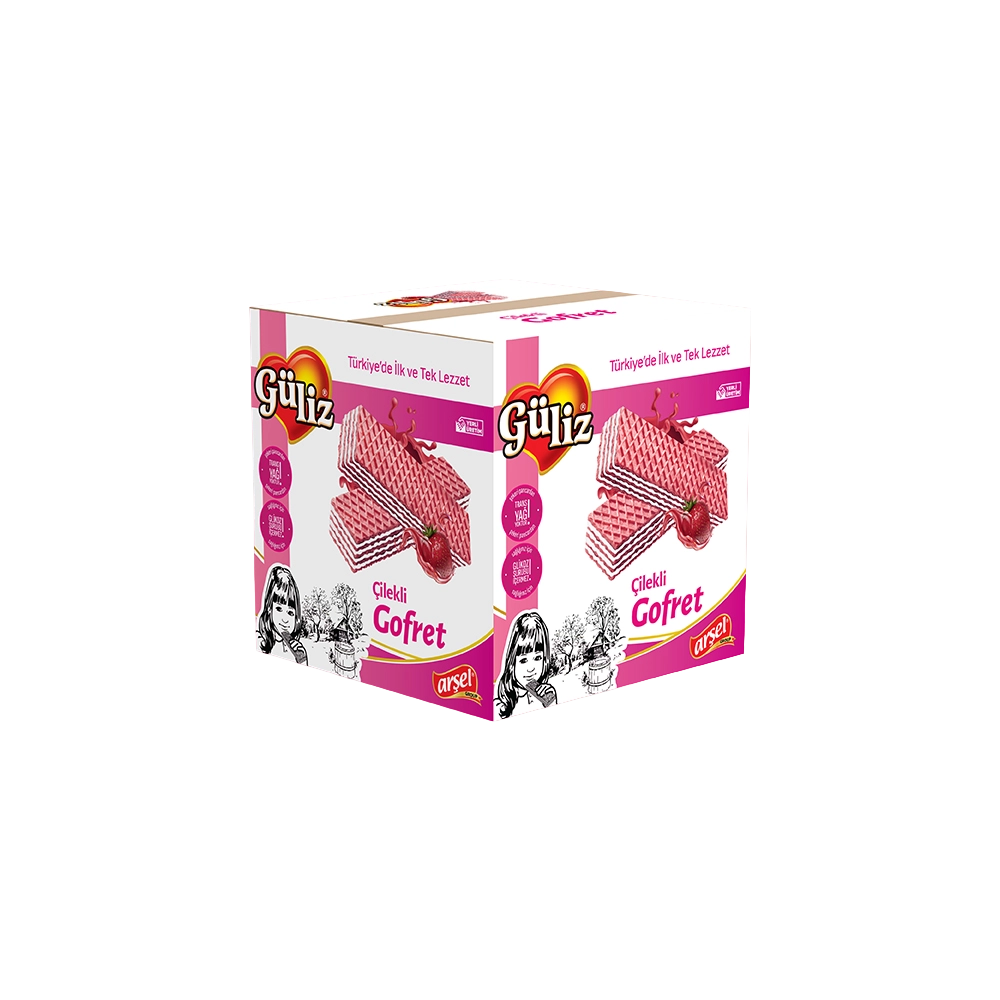 Çilekli Gofret | 800gr - 900gr