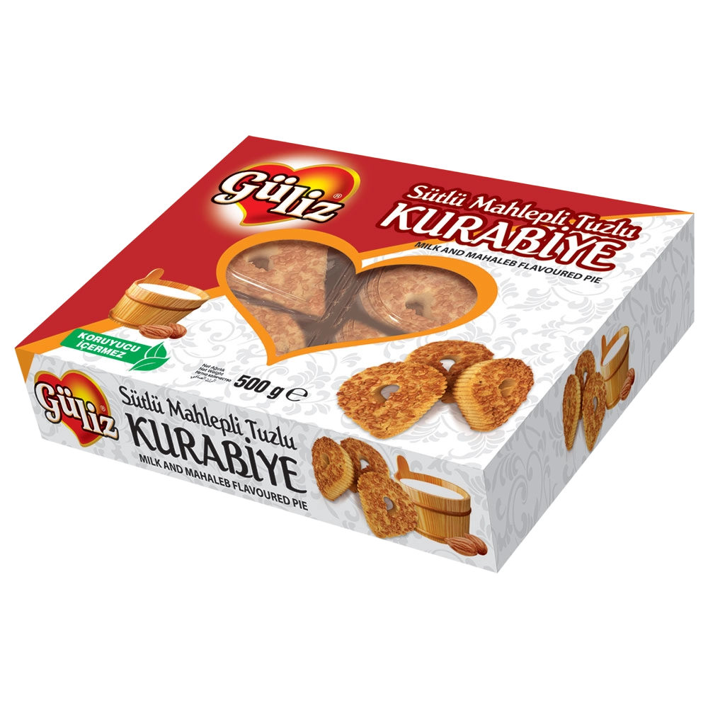 Sütlü Mahlepli Tuzlu Kurabiye