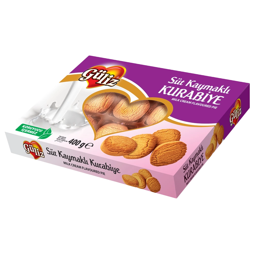 Sütlü Kaymaklı Kurabiye