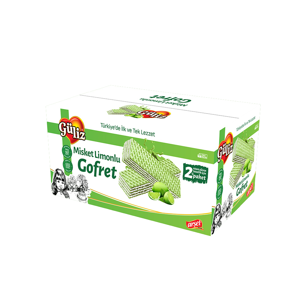 Misket Limonlu Gofret - 400gr